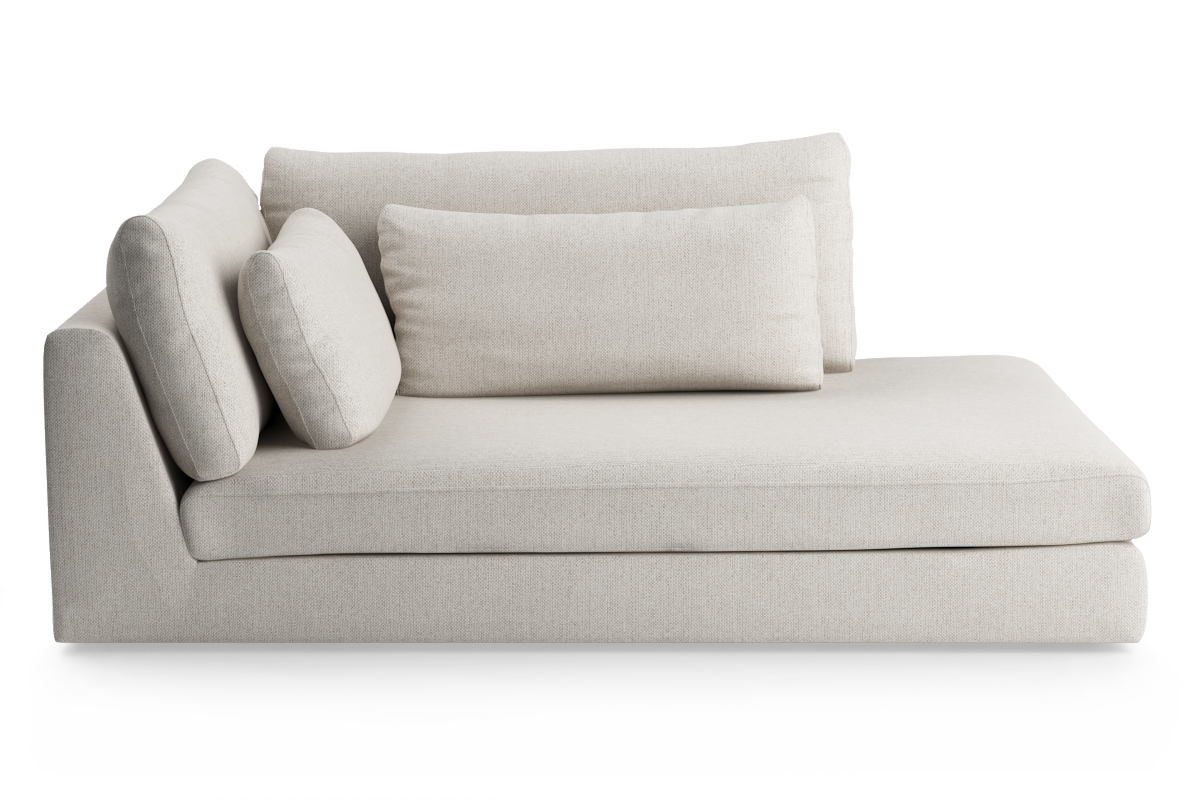 Nuvia szezlong prawostronny